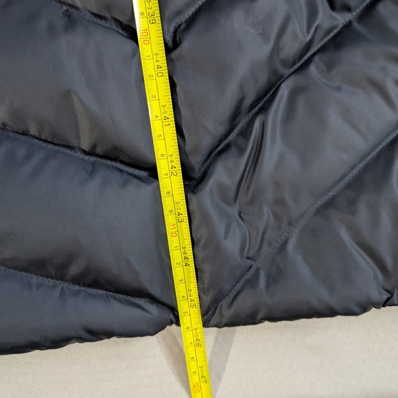 Eddie Bauer Crystal Ridge 550 Down Parka Womens 2XL Navy Fur Hood Puffer Duffle - Picture 3 of 11